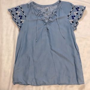 Old Navy Denim Top